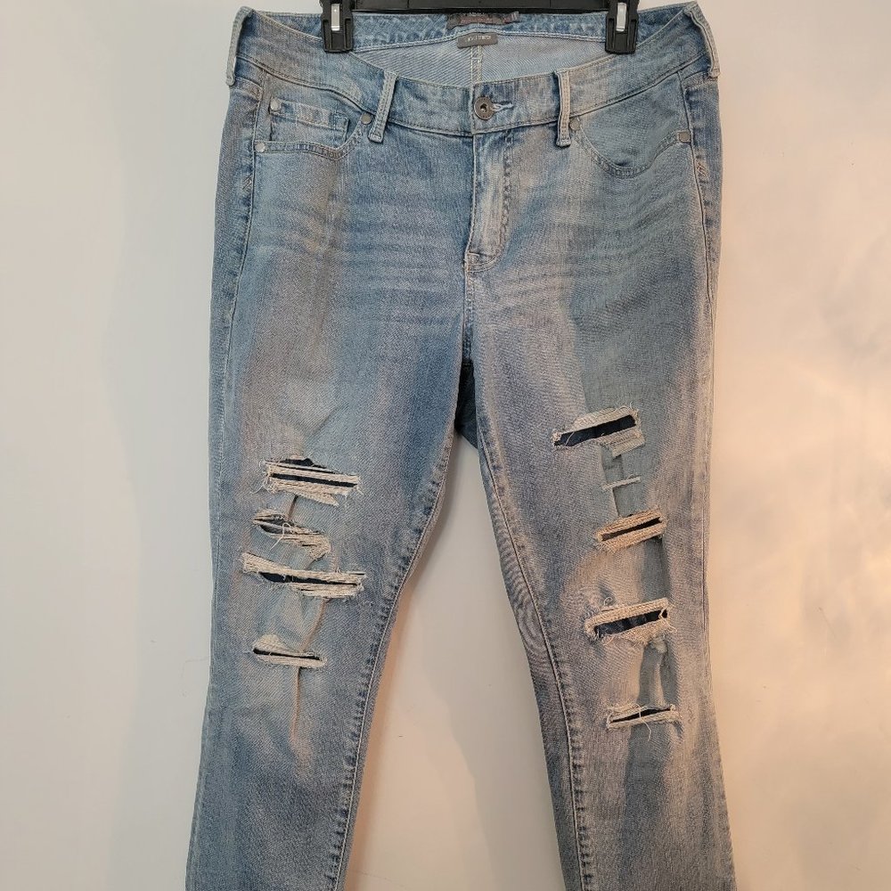Torrid Vintage Stretch Boyfriend Straight Jeans, Size 12 R